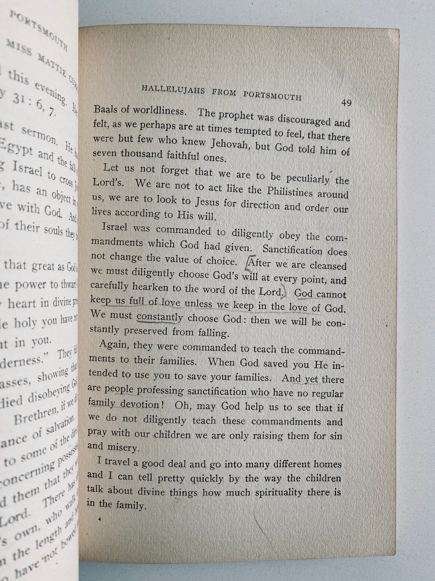 1899 PORTSMOUTH CAMPMEETING. Rare Holiness & Revival Sermons from Portsmouth Campmeetings!