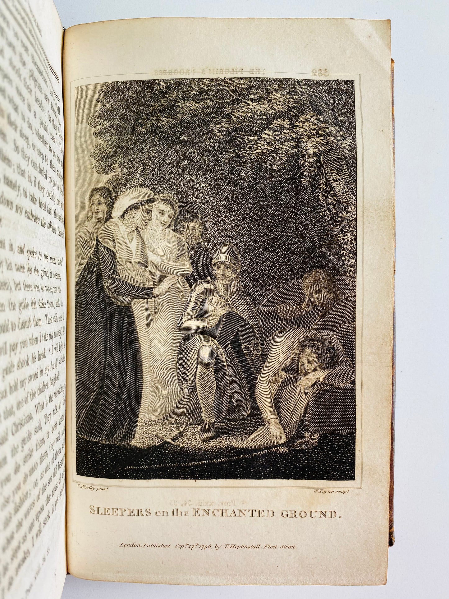 1796 JOHN BUNYAN. Pilgrim's Progress, Life of the Author, and Allegories of Bunyan. Very Attractive.