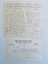 Load image into Gallery viewer, 1942 JOHN MAILLARD. Important Series of Letters on Divine Healing from Anglican Faith Healer