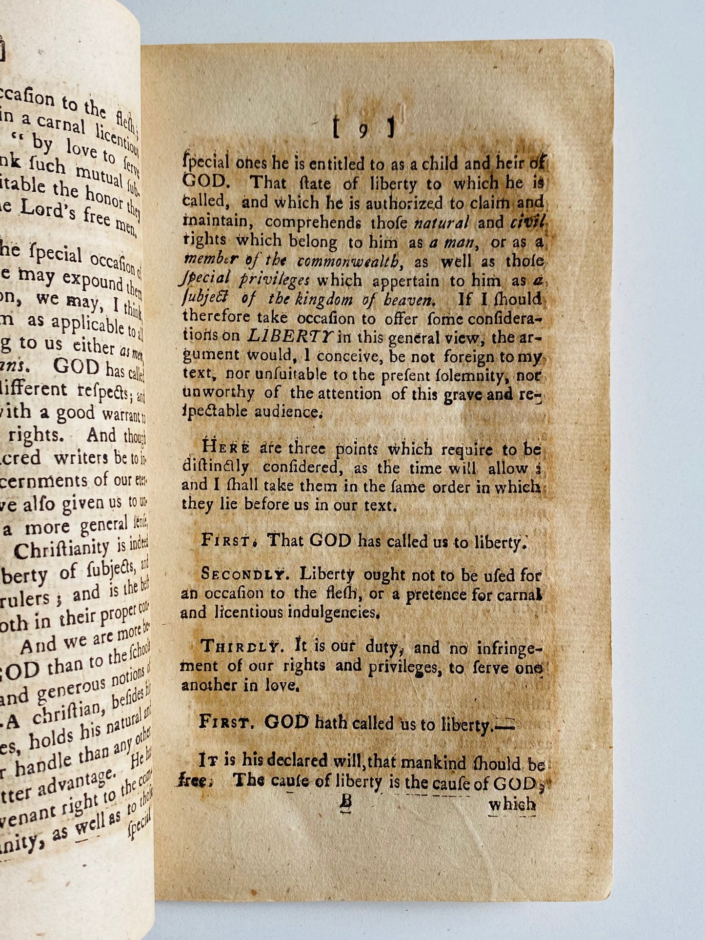 1784 MOSES HEMMENWAY. First Election Sermon Preached After American Revolutionary War - Celebrating Freedom & Liberty.