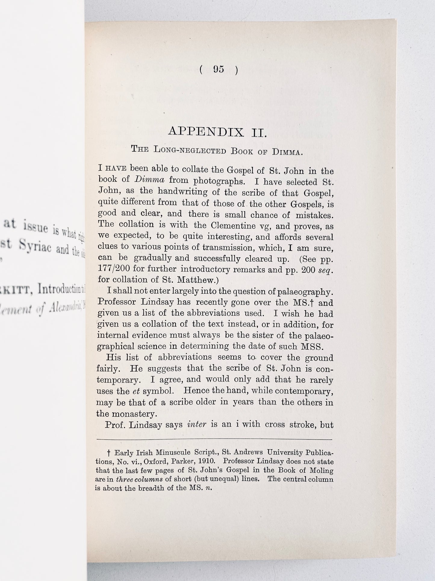 1910 H. C. HOSKIER. Genesis of the New Testament Translations - Defense of Textus Receptus. Rare!