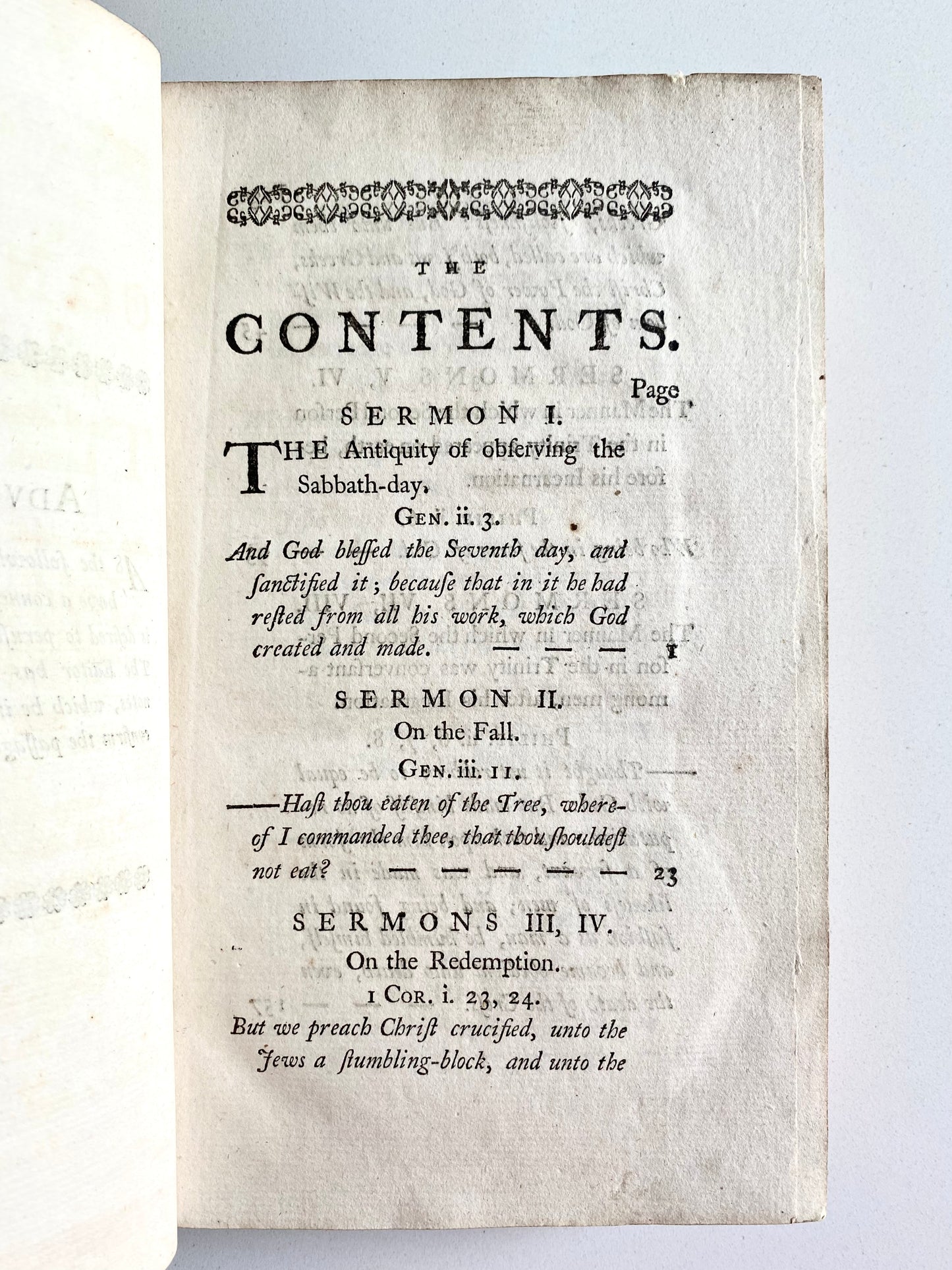 1767 A. S. CATCOTT. Sermons on the Person of Christ and Types in the Sanctuary. John Wesley Recommended!