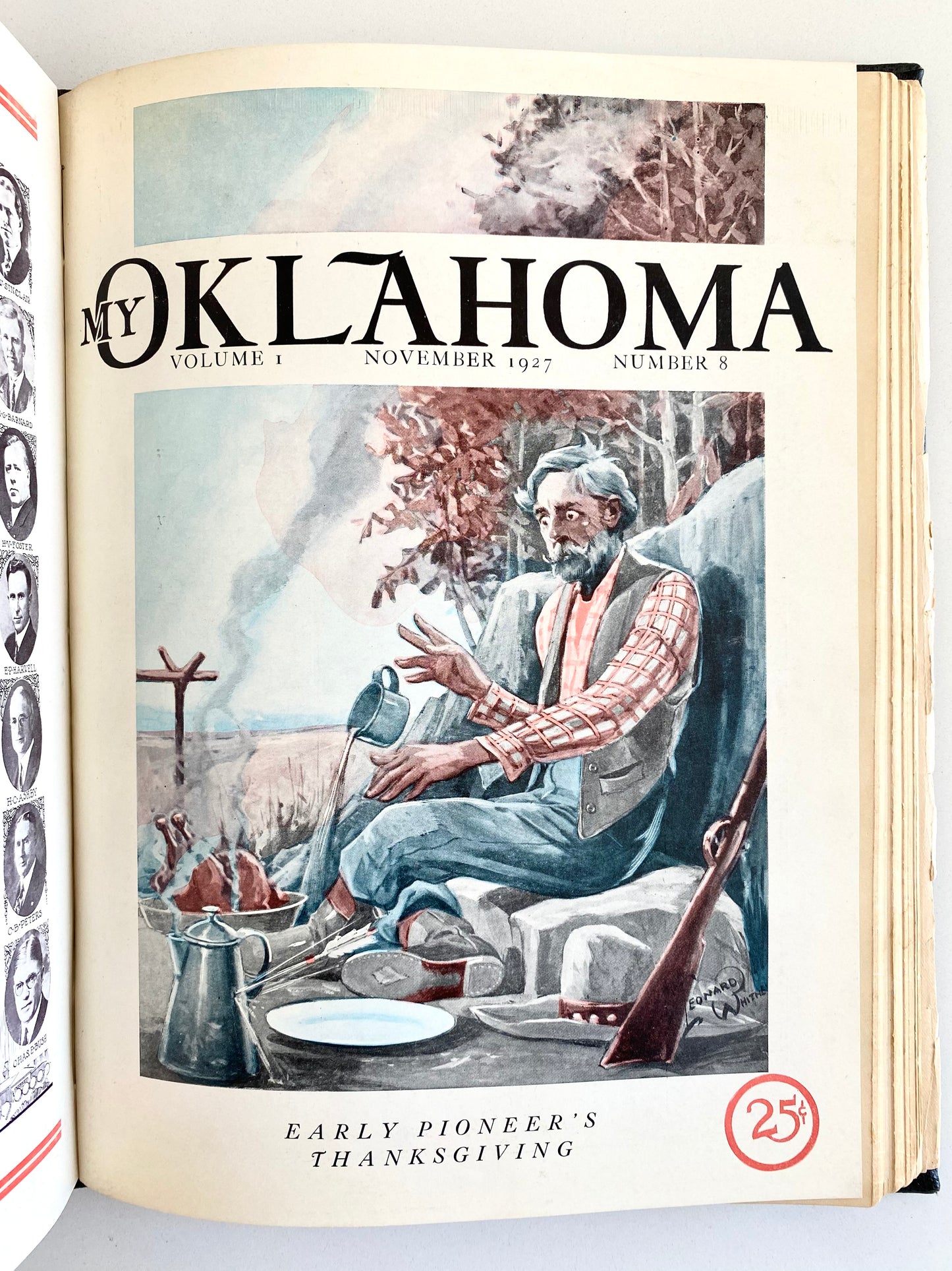 1927 MY OKLAHOMA. Scarce Early Oklahoma Magazine - Aggies, Sooners, Cotton, Poetry, Etc.