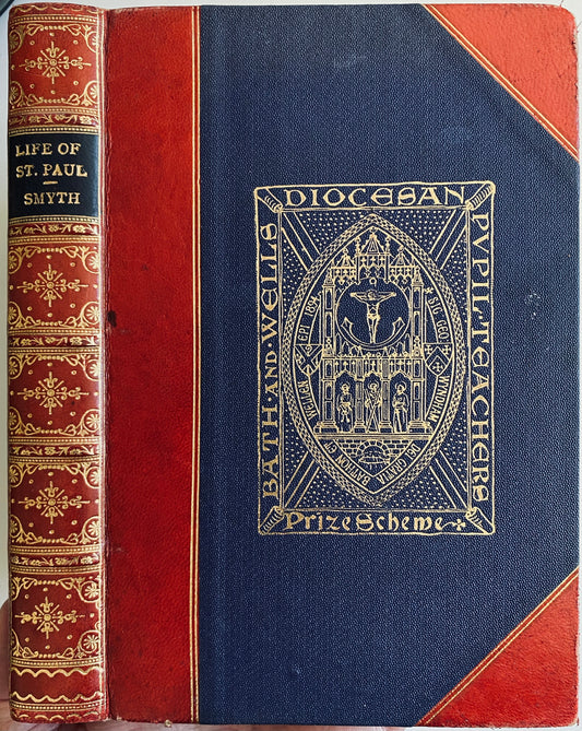 1917 J. PATERSON-SMYTH. Life and Letters of St. Paul. Beautiful Period Leather Binding.