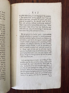 1781 BAPTIST. Rare Account of Baptist Revival During American Revolution!