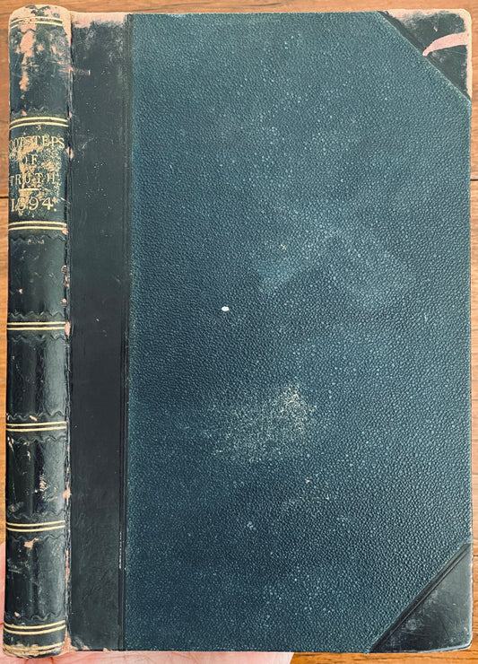 1894 FOOTSTEPS OF TRUTH. Superb Periodical - 1859 Revival, R. C. Chapman. Thomas Newberry, &c.