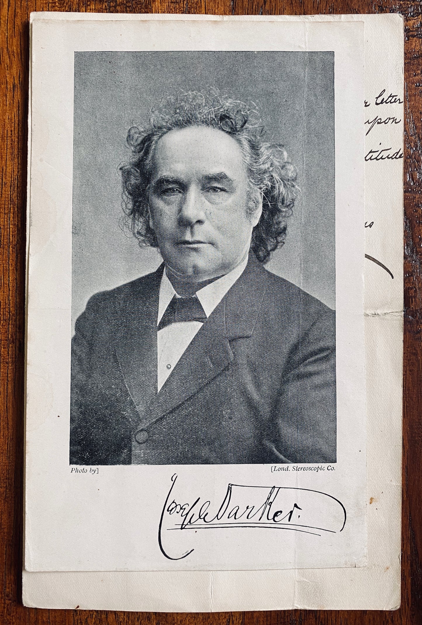 1881 JOSEPH PARKER. 1881 Letter Calling the Methodist Magazine "Pot-house Scribbles!"