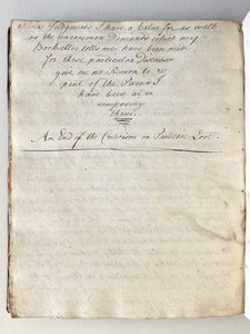 1719 178pp Manuscript of Joseph Addison on Paradise Lost + MSs of Shakespeare, etc.