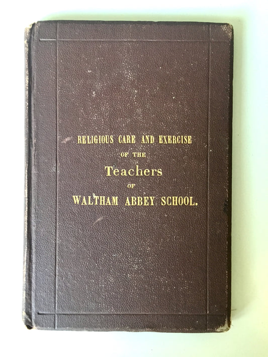 1679 / 1870. Outpouring of the Spirit among the Students at Waltham Abbey. Revival