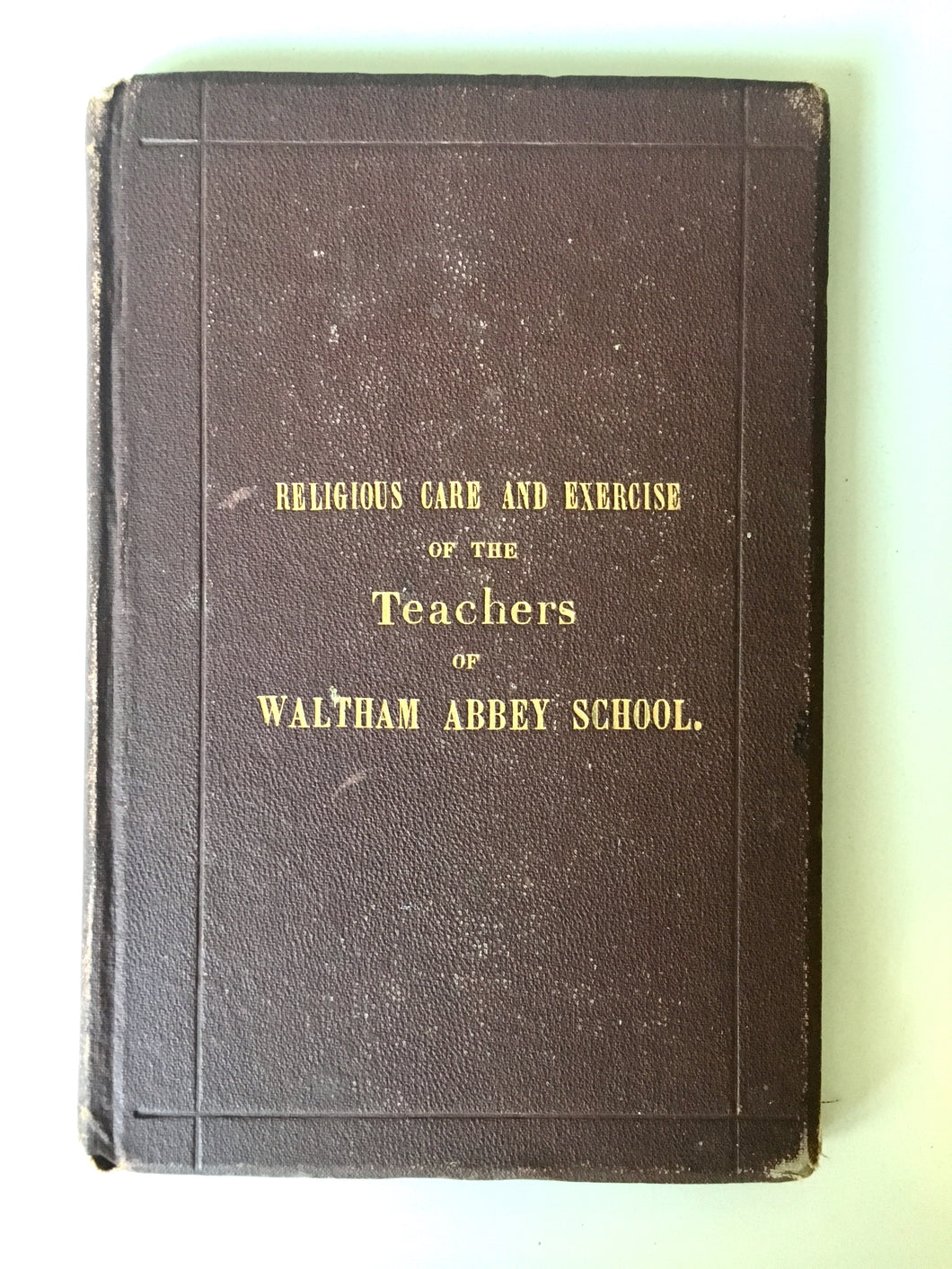 1679 / 1870. Outpouring of the Spirit among the Students at Waltham Abbey. Revival