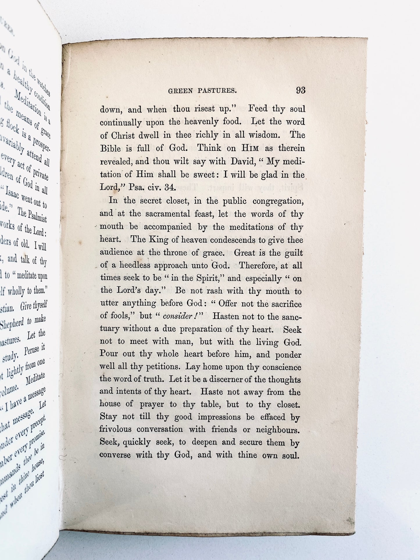 1859 JOHN STEVENSON. Exposition of the Twenty-Third Psalm. Spurgeon Recommended!