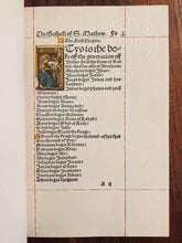 Load image into Gallery viewer, 1526 WILLIAM TYNDALE. Superb Full Color Facsimile on Hand-Laid Paper and in Fine, Calf Binding!