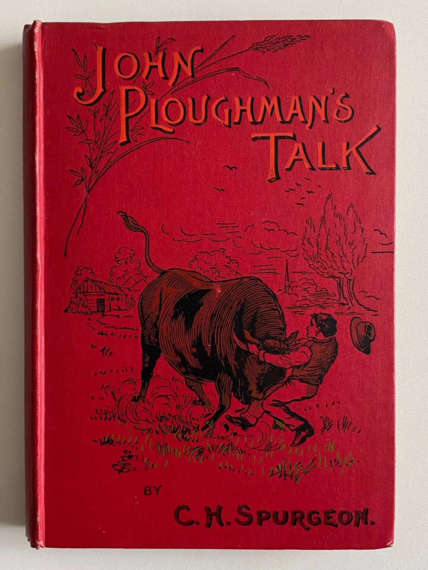 1890 C. H. SPURGEON. John Ploughman's Talks. Very Fine Victorian Binding.