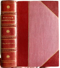 Load image into Gallery viewer, 1940 WILLIAM SHAKESPEARE. The Works of William Shakespeare in Three Custom Leather Bindings.