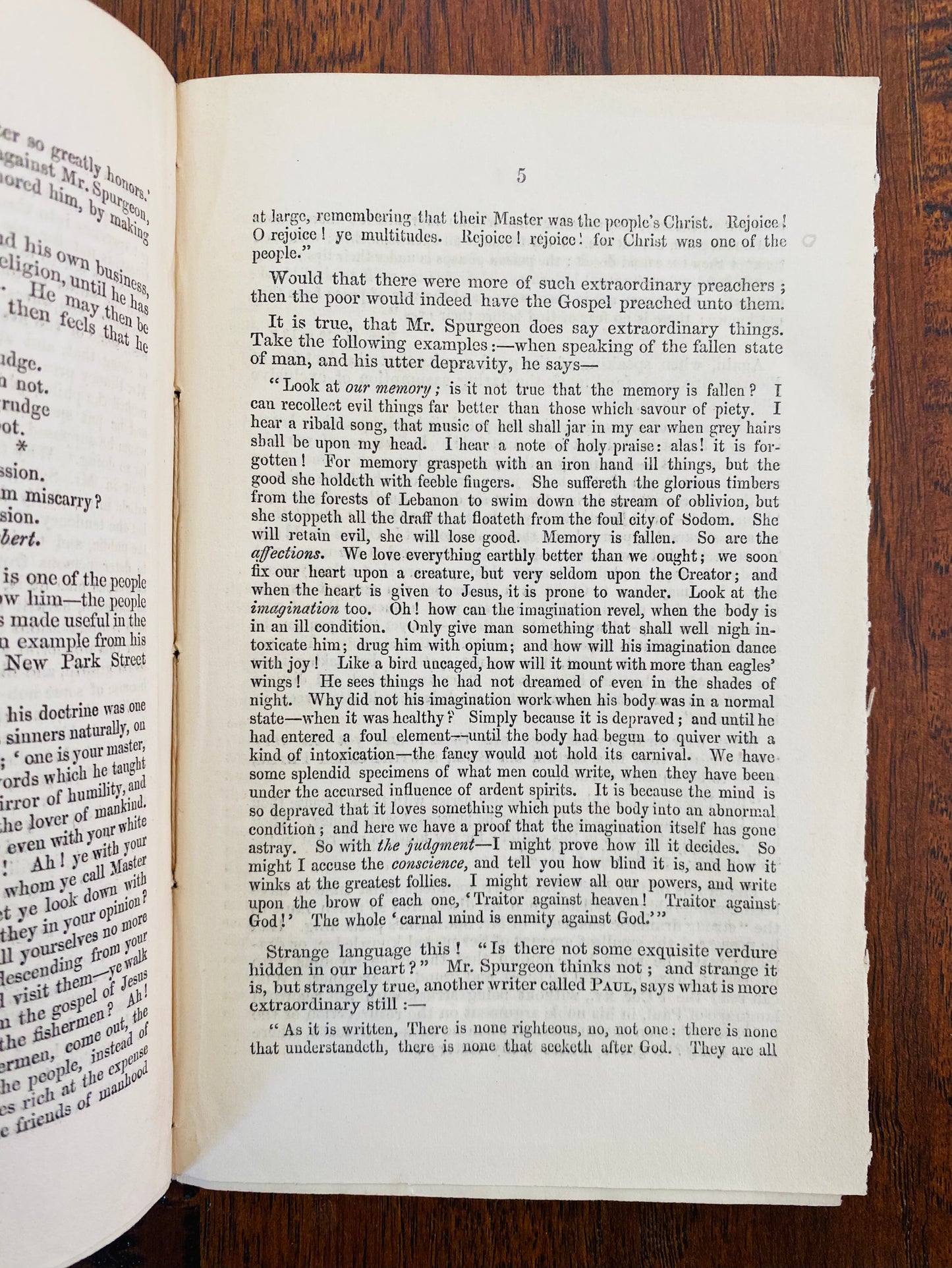 1856 C. H. SPURGEON. The Earliest Defense of C. H. Spurgeon Ever Published!