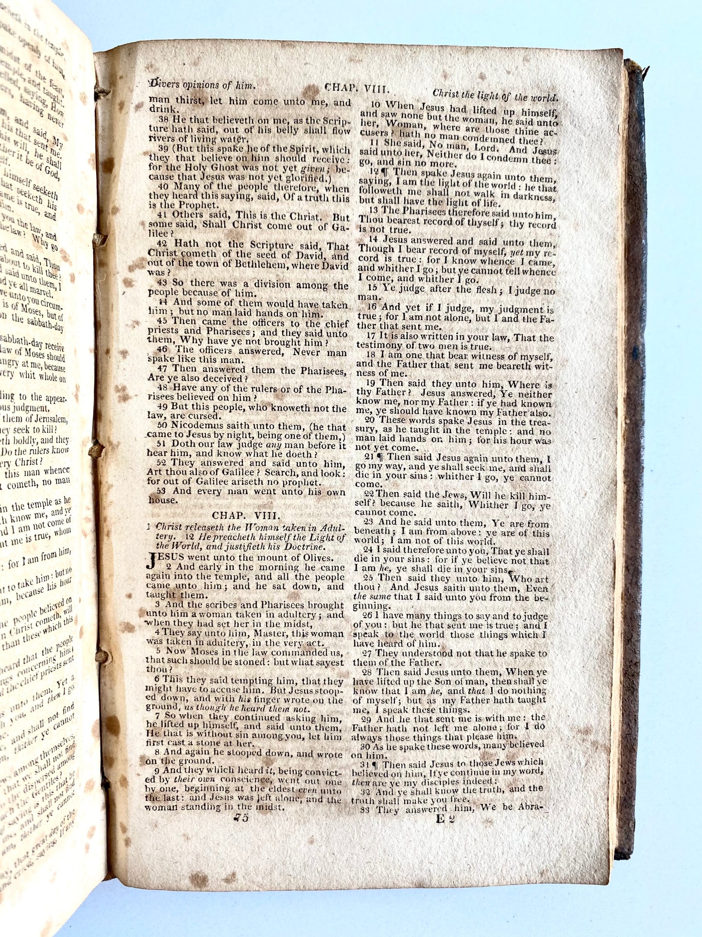 1812 FIRST STEREOTYPED BIBLE. The Bible that Finally Made it Possible for Every Home to Own the Scriptures!