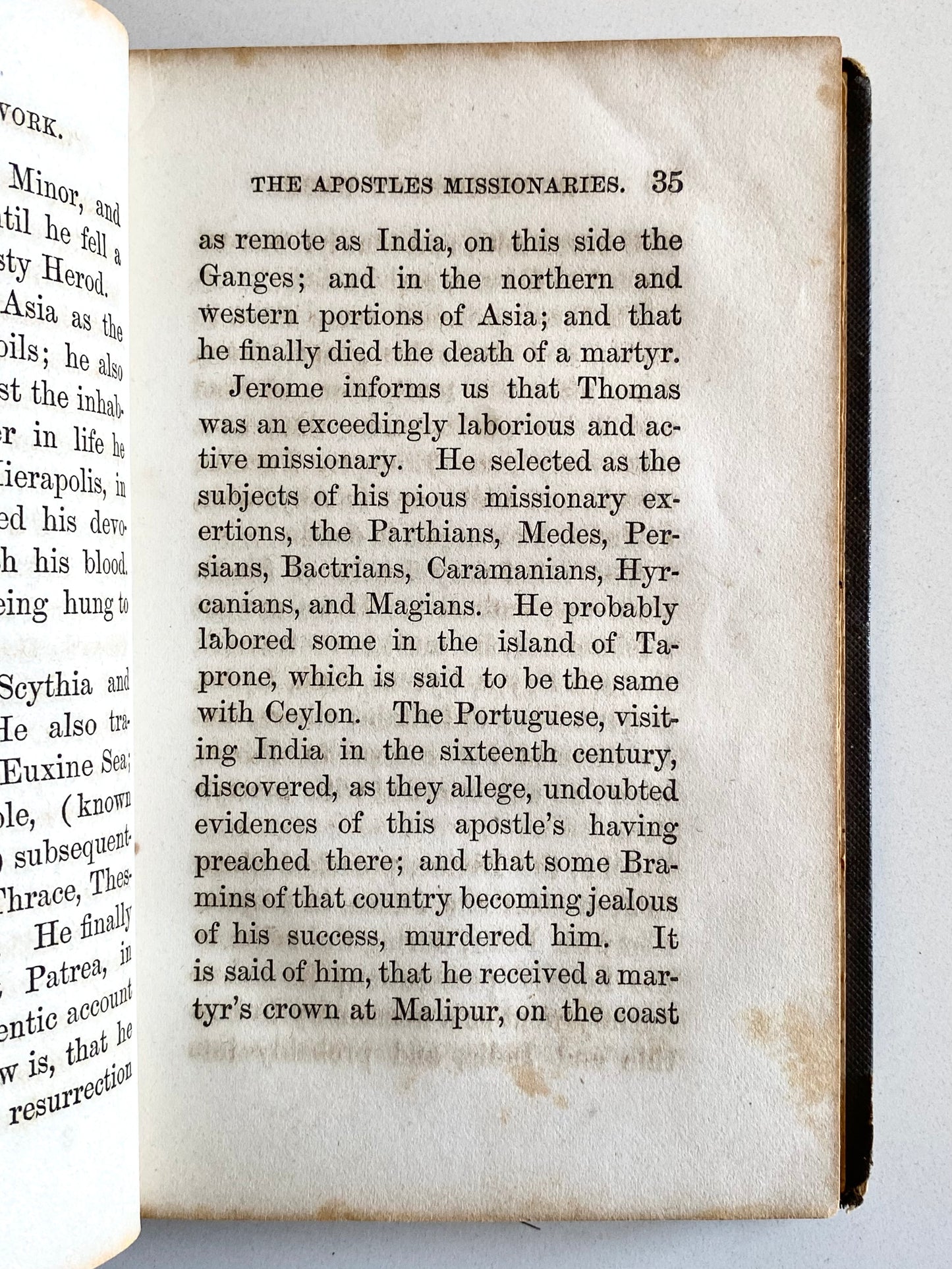 1856 W. SLAUGHTER. The Missionary Work. Rare Work on Missions Owned Civil War Chaplain.