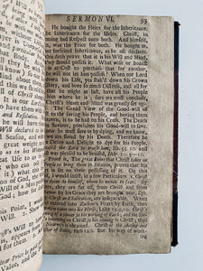 1705 ROBERT TRAILL. Sermons on the Lord's High Priestly Prayer. Scottish Covenanter First Edition.