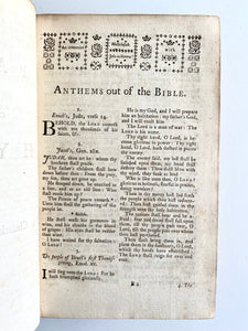 1754 MORAVIAN REVIVAL. Collection of Hymns of the Brethren in Two Volumes. Very Scarce.