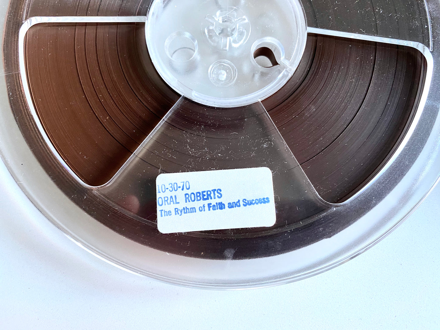 1970 ORAL ROBERTS. Two Unpublished Audio Sermons on Reel to Reel!