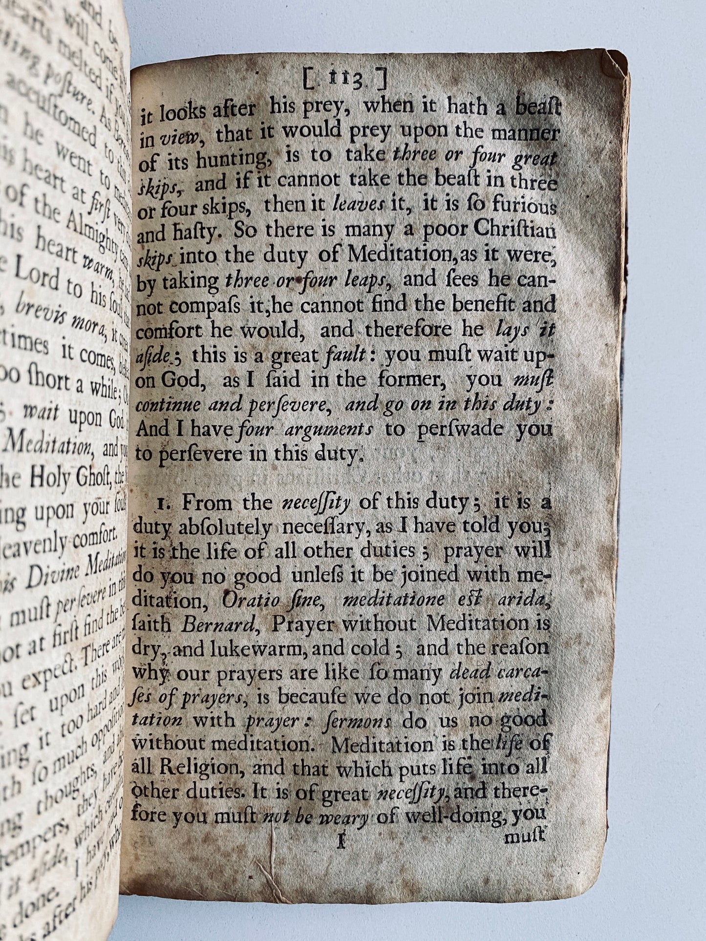 1680 EDMUND CALAMY. Art of Divine Meditation - Puritan w/ American Great Awakening Provenance