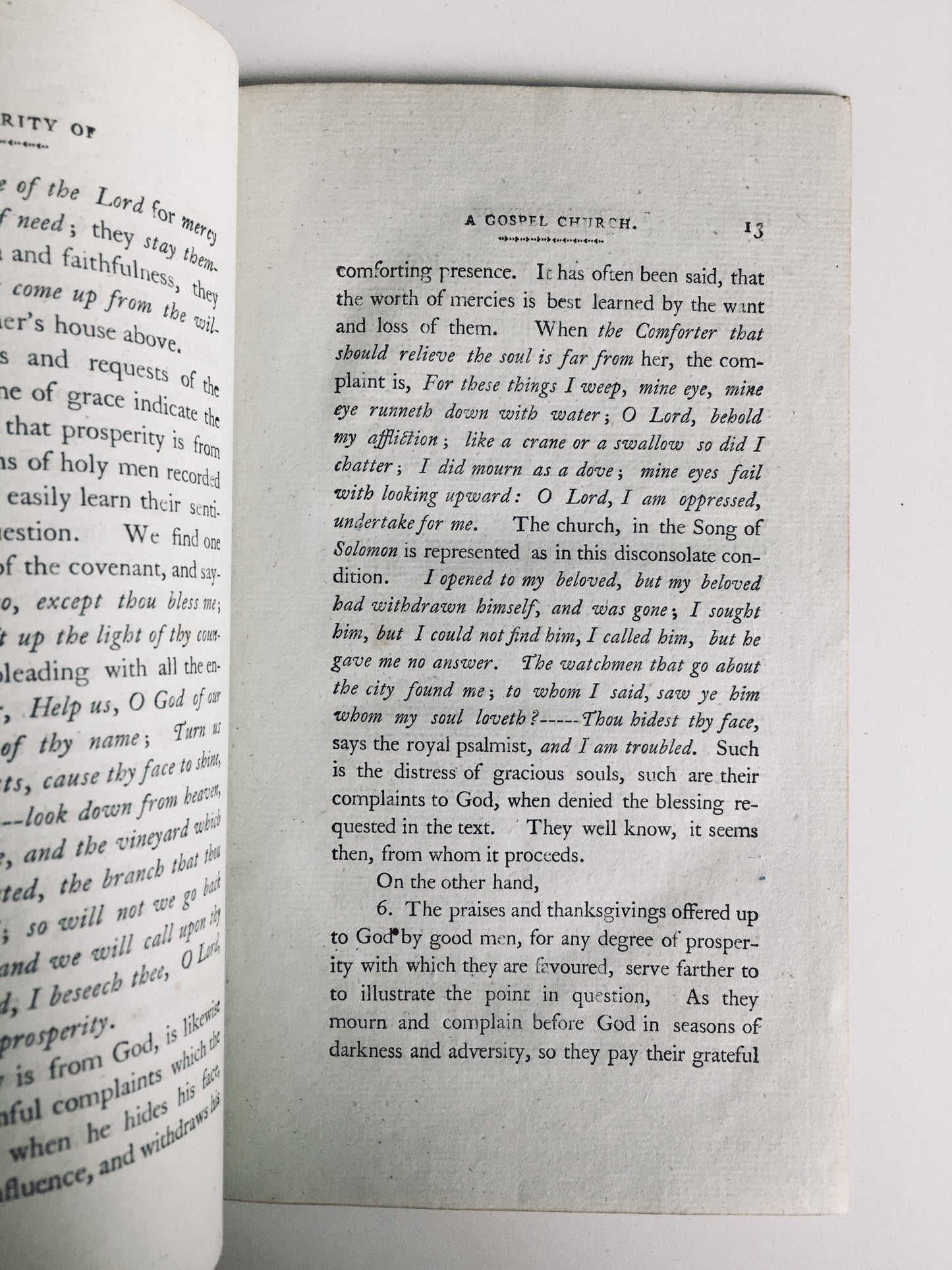 1789 WILLIAM CRABTREE. Important Baptist Sermon on God's Blessing of Baptists, etc.