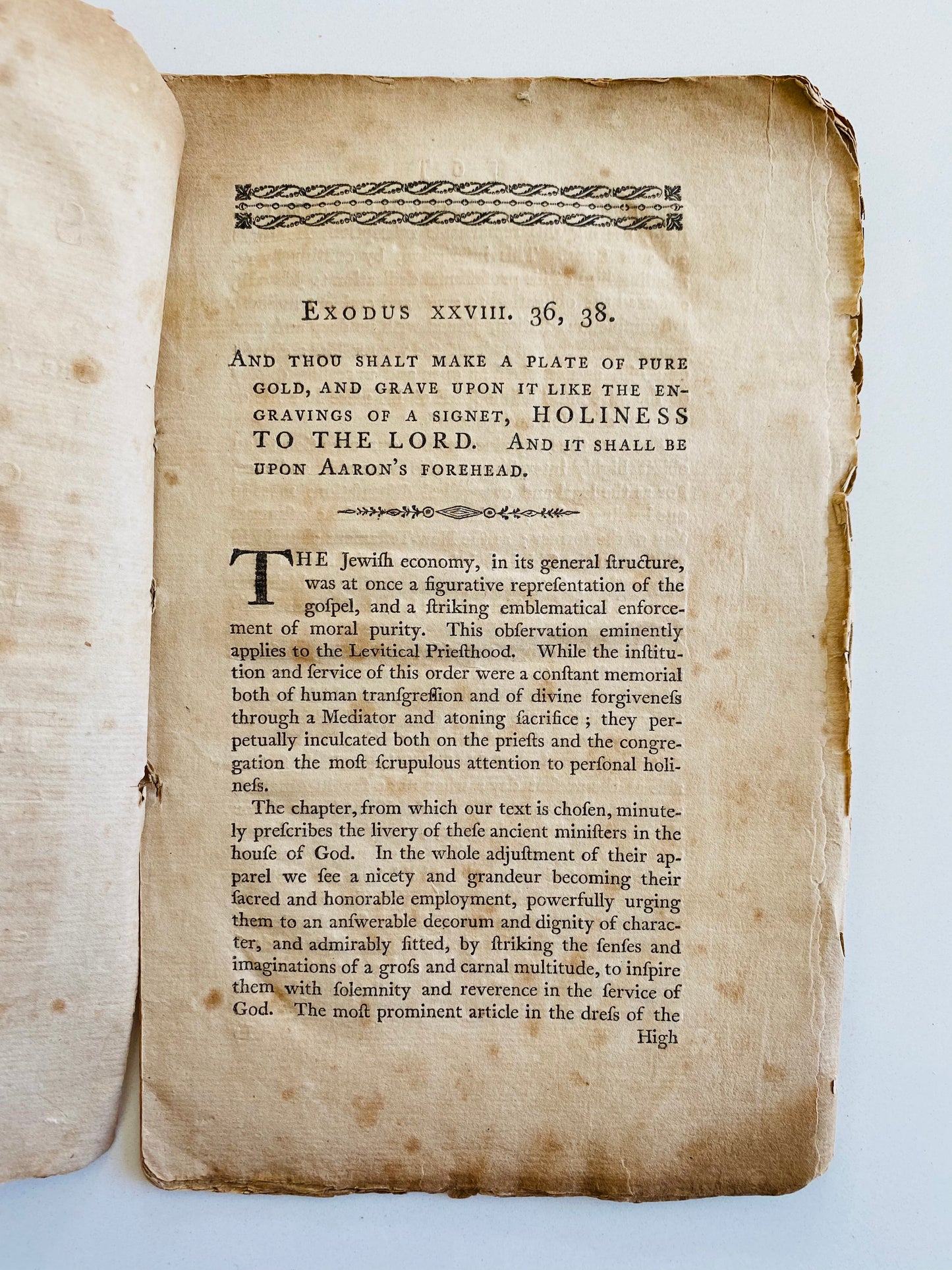 1797 DAVID TAPPAN. The Necessity of Holy Ministers to Revival and the Preservation of America