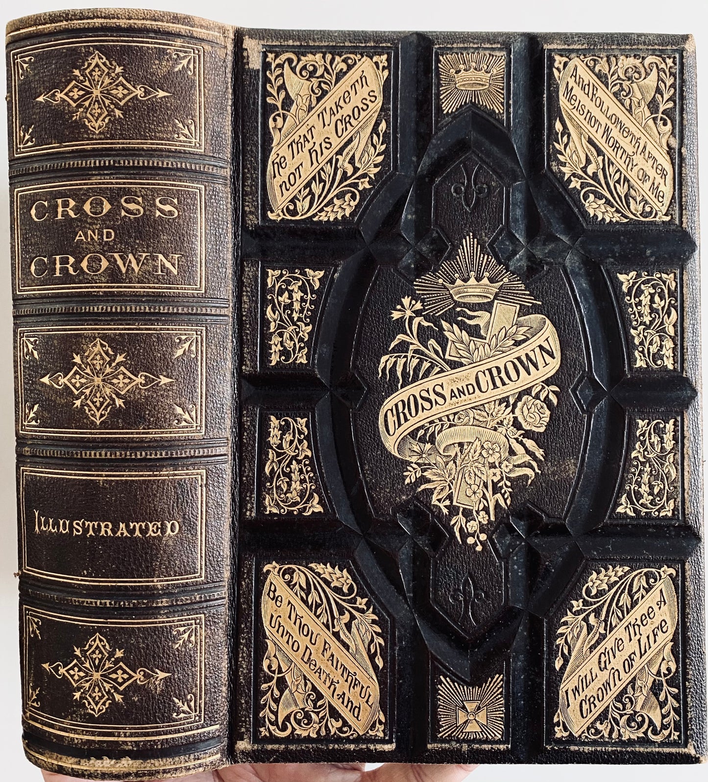 1873 JAMES D. McCABE. Sufferings of the Waldenses, Huguenots & Other Martyrs. Fine Binding & Illustrations.