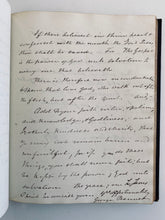Load image into Gallery viewer, 1824 AUTOGRAPH ALBUM. Missionaries, Divines, Hymn-Writers, &amp;c. Unusually Good Content.