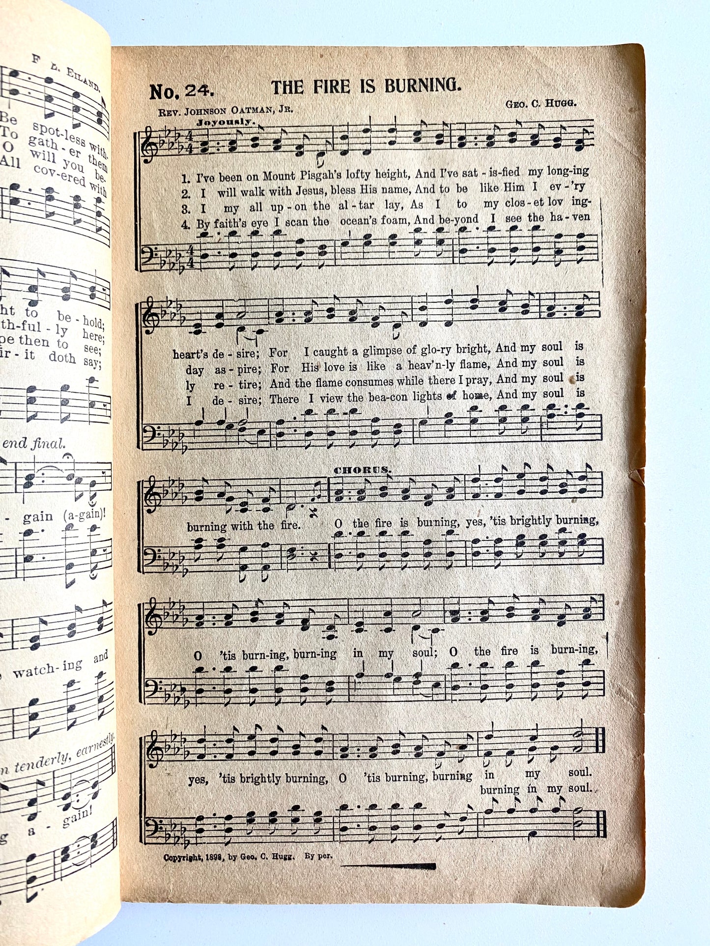 1908 R. E. WINSETT. First Pentecostal Hymn Book Published Out of the Azusa Street Revival!