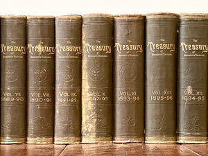 1883-1904 PULPIT TREASURY MAG. 17 Volume Run of THE Most Important American Preaching Magazine of the Late 19th Century!