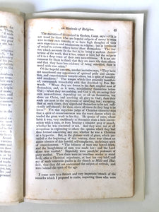 1832 EBENEZER PORTER. Letters on Religions Revivals. Second Great Awakening. First Ed