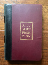 Load image into Gallery viewer, 1898 JOHN ALEXANDER DOWIE. A Voice from Zion Magazine. Superb Provenance