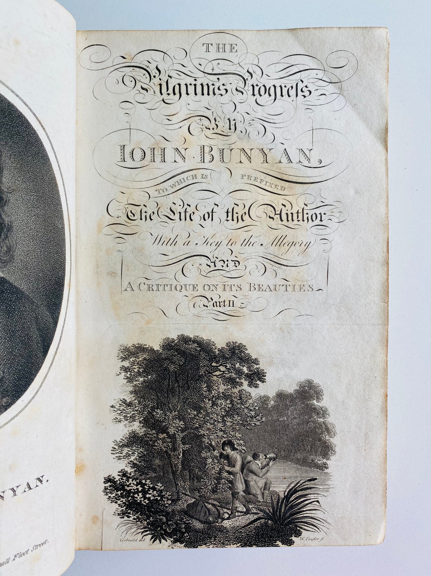 1796 JOHN BUNYAN. Pilgrim's Progress, Life of the Author, and Allegories of Bunyan. Very Attractive.