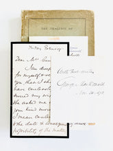 Load image into Gallery viewer, 1868-1897 GEORGE MACDONALD. Small Archive of Letters and Artifacts by C. S. Lewis&#39; &quot;Master.&quot;