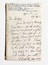 Load image into Gallery viewer, 1887 C. H. SPURGEON. Letter Thanking a Friend for a Fine Cigar! Fantastic Letter!