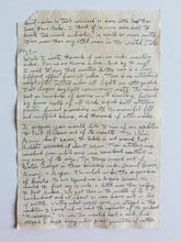 Load image into Gallery viewer, 1863 CIVIL WAR. Rare Diary Style Letter Recounting Siege of Port Hudson in Baton Rouge, Louisiana