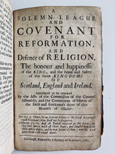 Load image into Gallery viewer, 1660 SCOTTISH COVENANT. Four Important Works that Influenced Formation of United States!