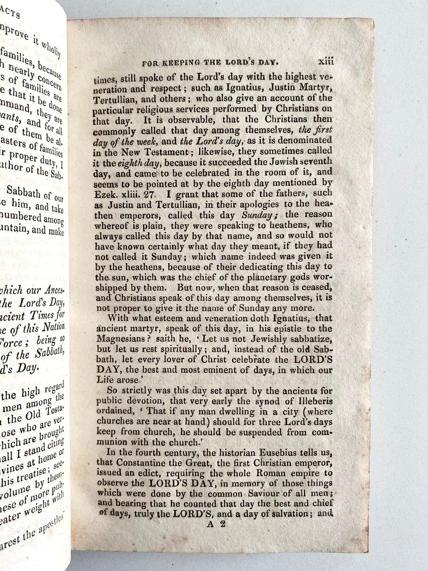 1819 JOHN WILLISON. Scottish Presbyterian on Sanctifying the Sabbath / Lord's Day. Nice!