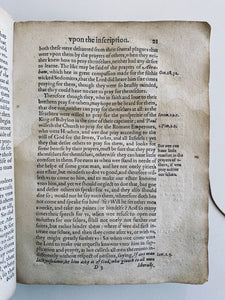 1604 NICHOLAS BOWND. Rare Puritan Sermons Preached On the Great Plague. Sickness, Faith, & Healing