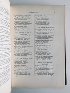 1893 WILLIAM COWPER. The Poems and Hymns of William Cowper. God Moves in a Mysterious Way!
