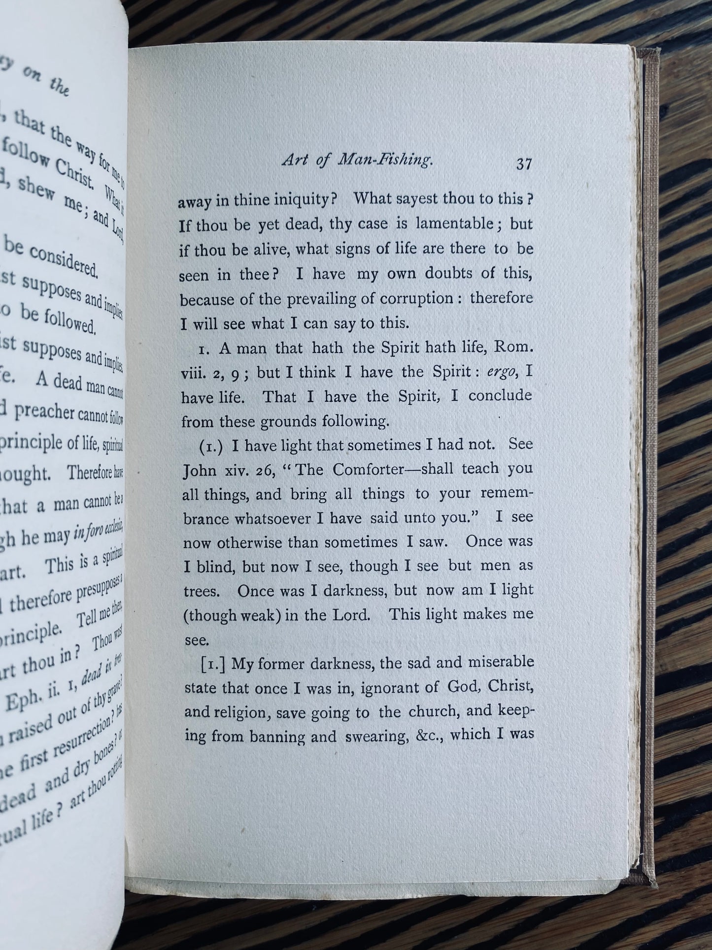 1900 THOMAS BOSTON. Soliloquy on the Art of Man-Fishing - Fine Scottish Presbyterian Work.