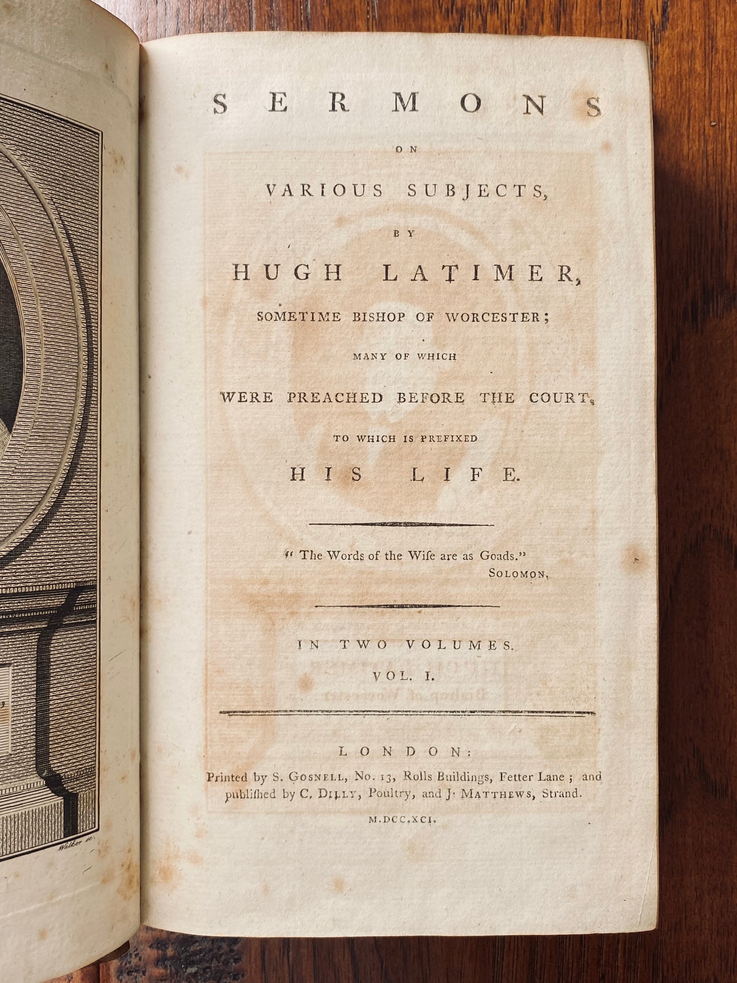 1791. JOHN OWEN, JONATHAN EDWARDS, &c. The Evangelical Library, in Seven Tree Calf Bindings!