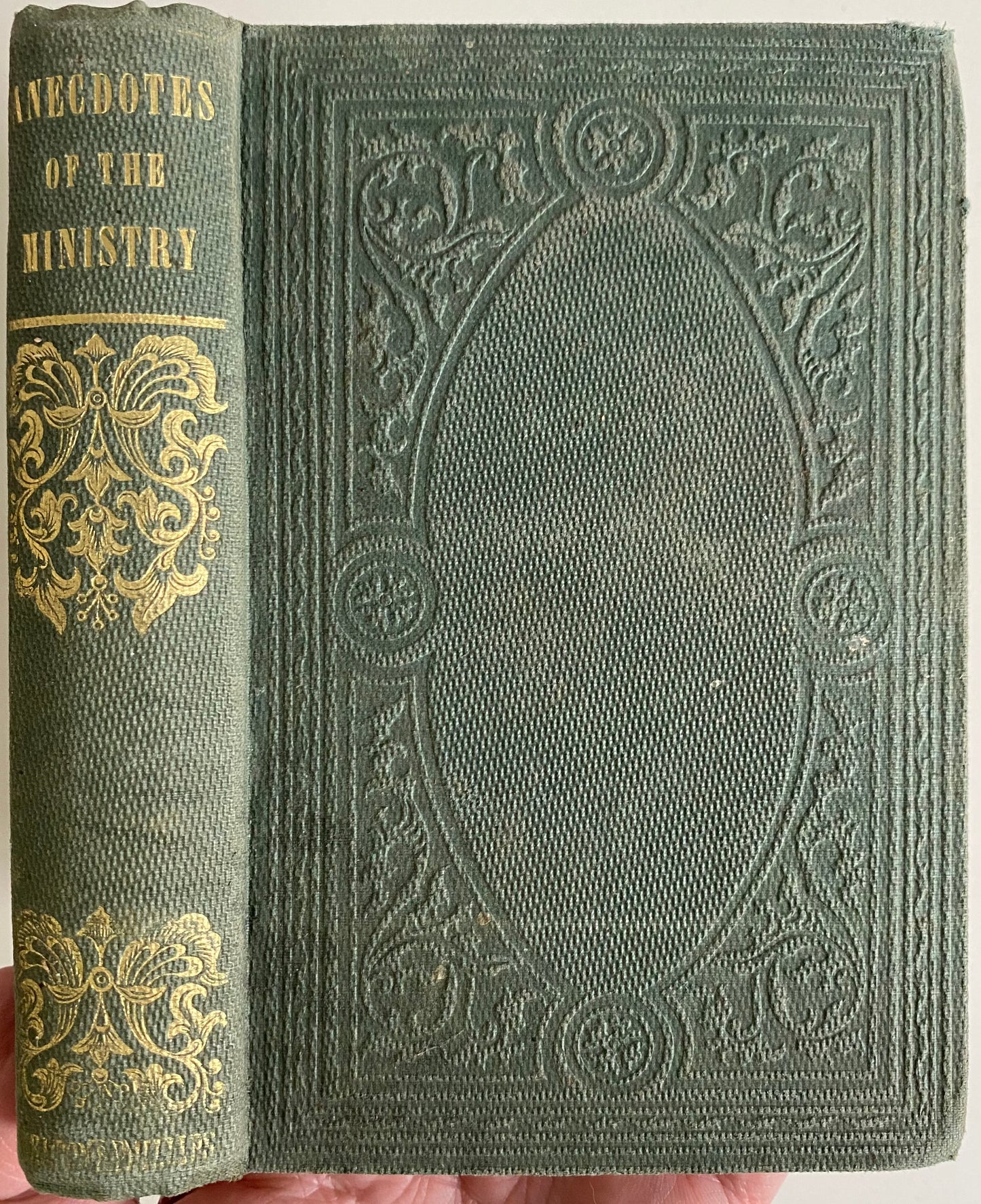 1855 DANIEL SMITH. Anecdotes and Illustrations of the Christian Ministry. Great Read!