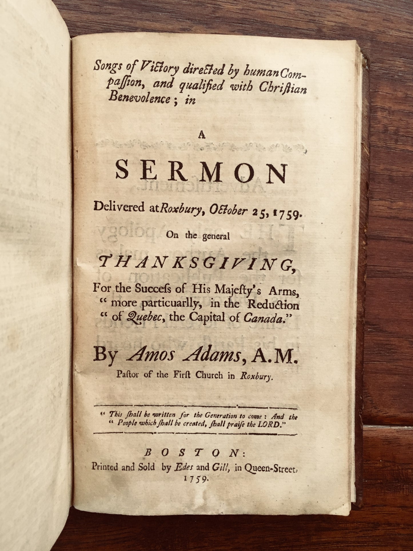 1747 JONATHAN MAYHEW &c. Colonial Sermons for Days of Thanksgiving. Rare American Revolutionary Works