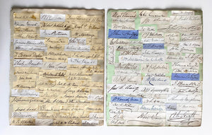 1840-1860 100+ Scottish and British Clergy Autographs - Alfred Edersheim, James Hamilton, &c.