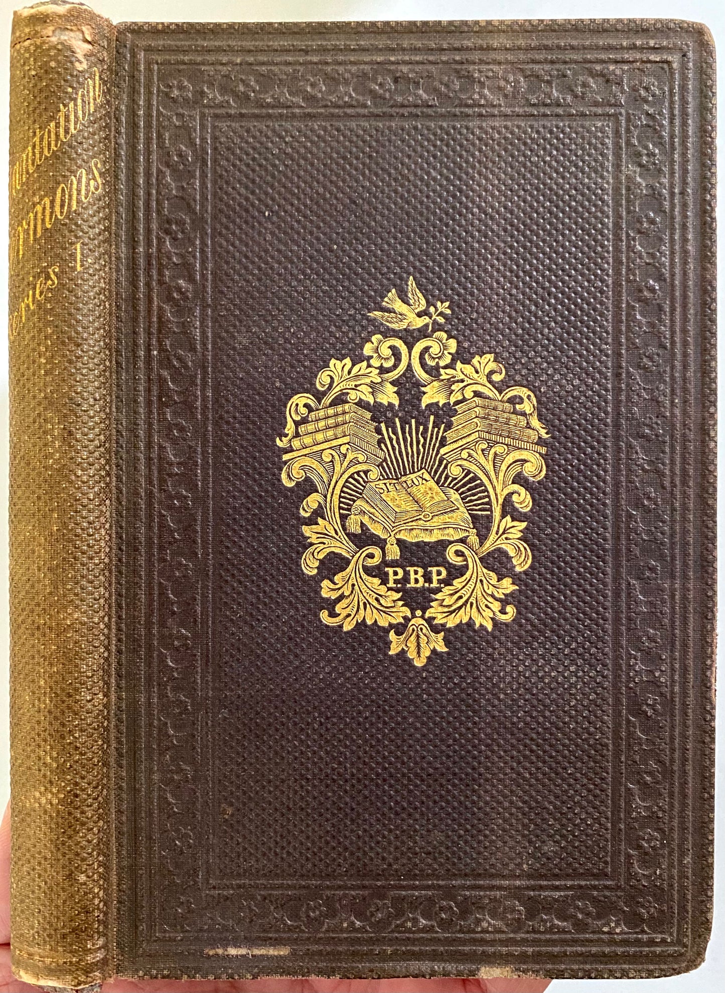 1856 A. F. DICKSON. Plantation Sermons Preached to the Slaves of South Carolina. Rare!