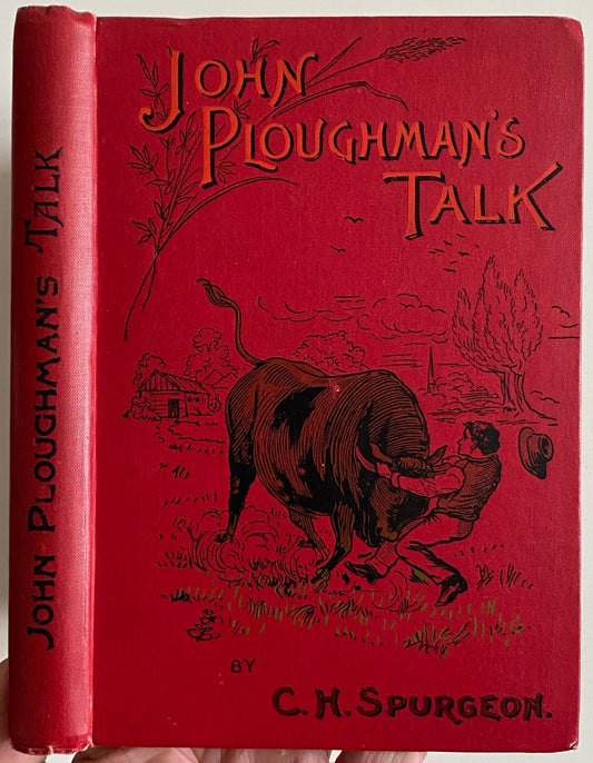 1890 C. H. SPURGEON. John Ploughman's Talks. Very Fine Victorian Binding.