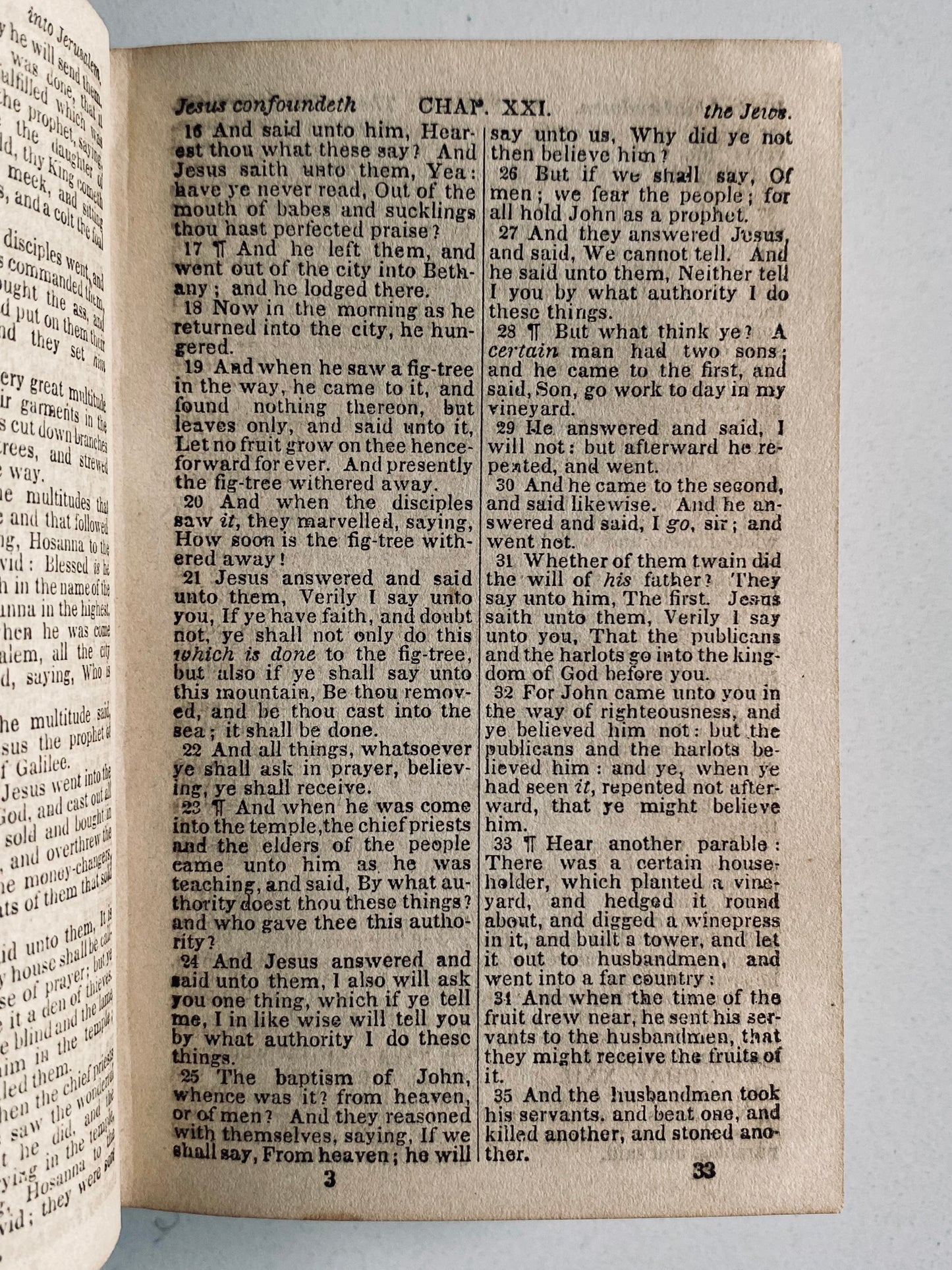 1863 CIVIL WAR BIBLE. Pocket Bible Presented to S. Buell with Beautiful AFBS Presentation Label