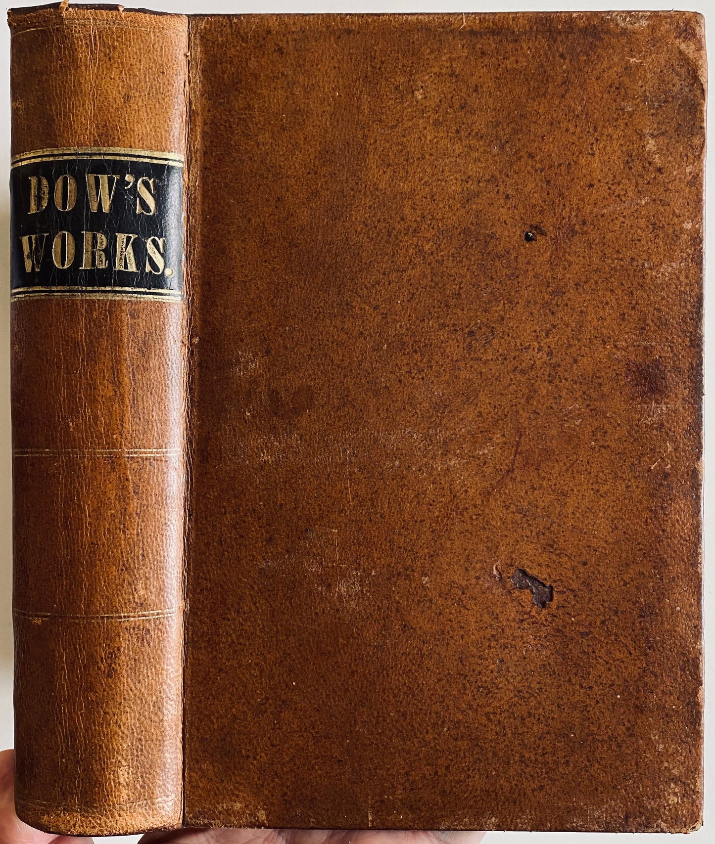 1859 LORENZO DOW. Beautiful Biography of Revivalist, Camp-Meeting Preacher. Cane Ridge, Visions, Dreams, &c.